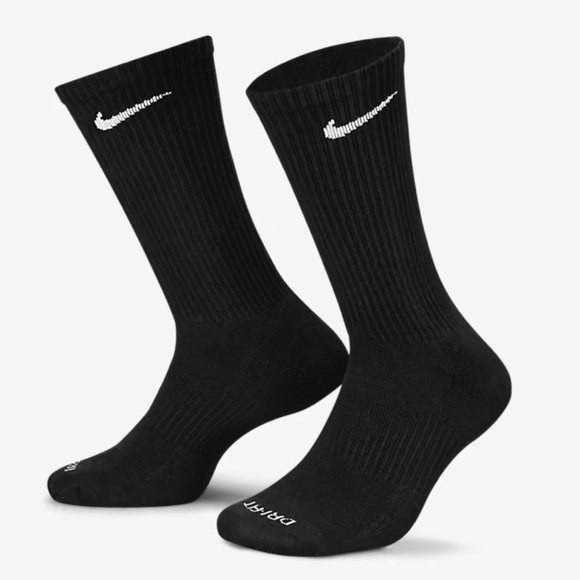 Nike Training Crew Socks (3 Pairs) Nike Everyday Cushioned - Picture 2 of 12